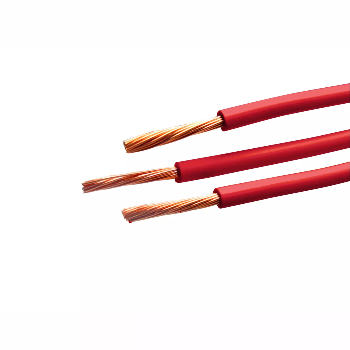 Cable eléctrico calibre 8 Cca Rojo Voltmex Rollo 100 m