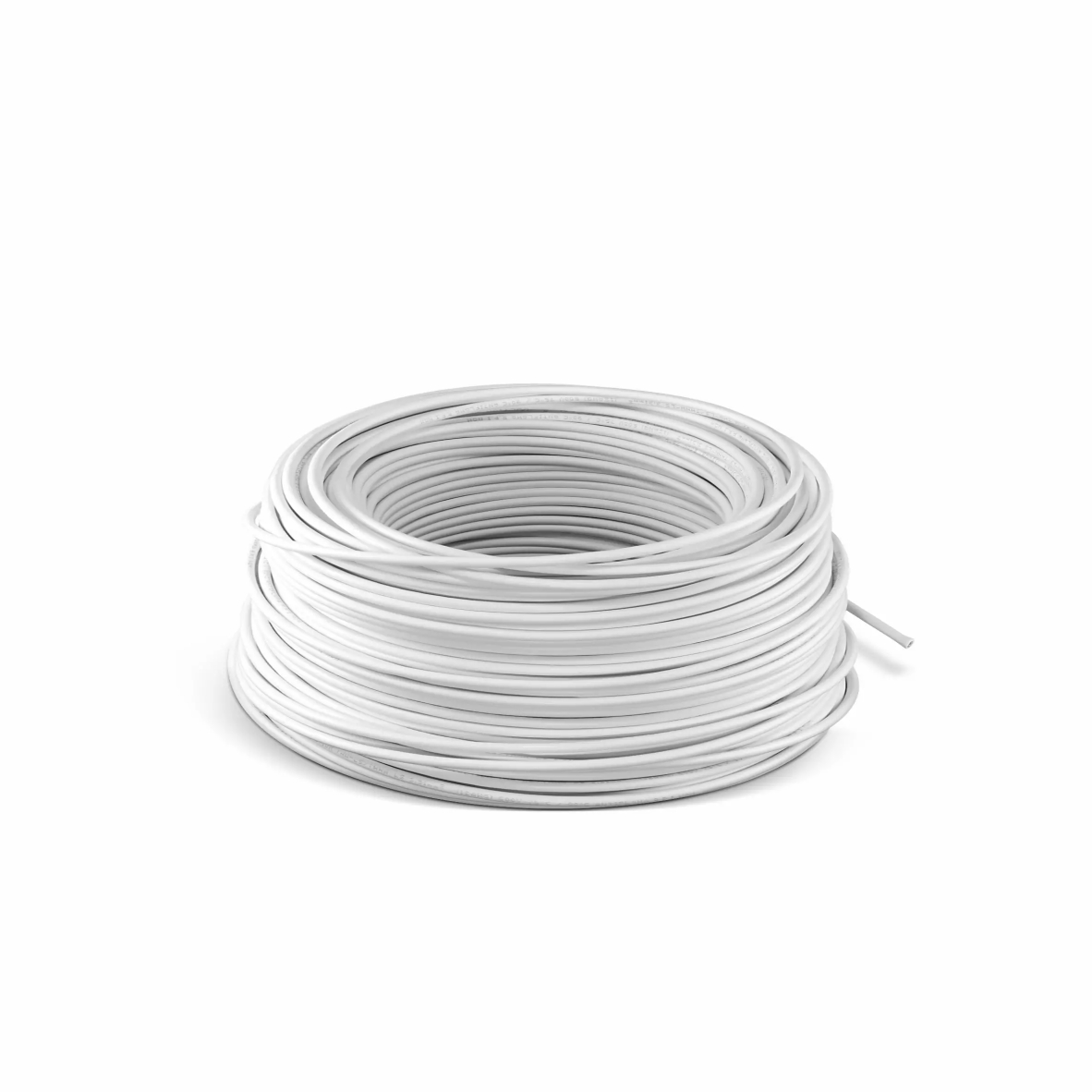 Cable eléctrico calibre 14 Cca Blanco Voltmex Rollo 100 m