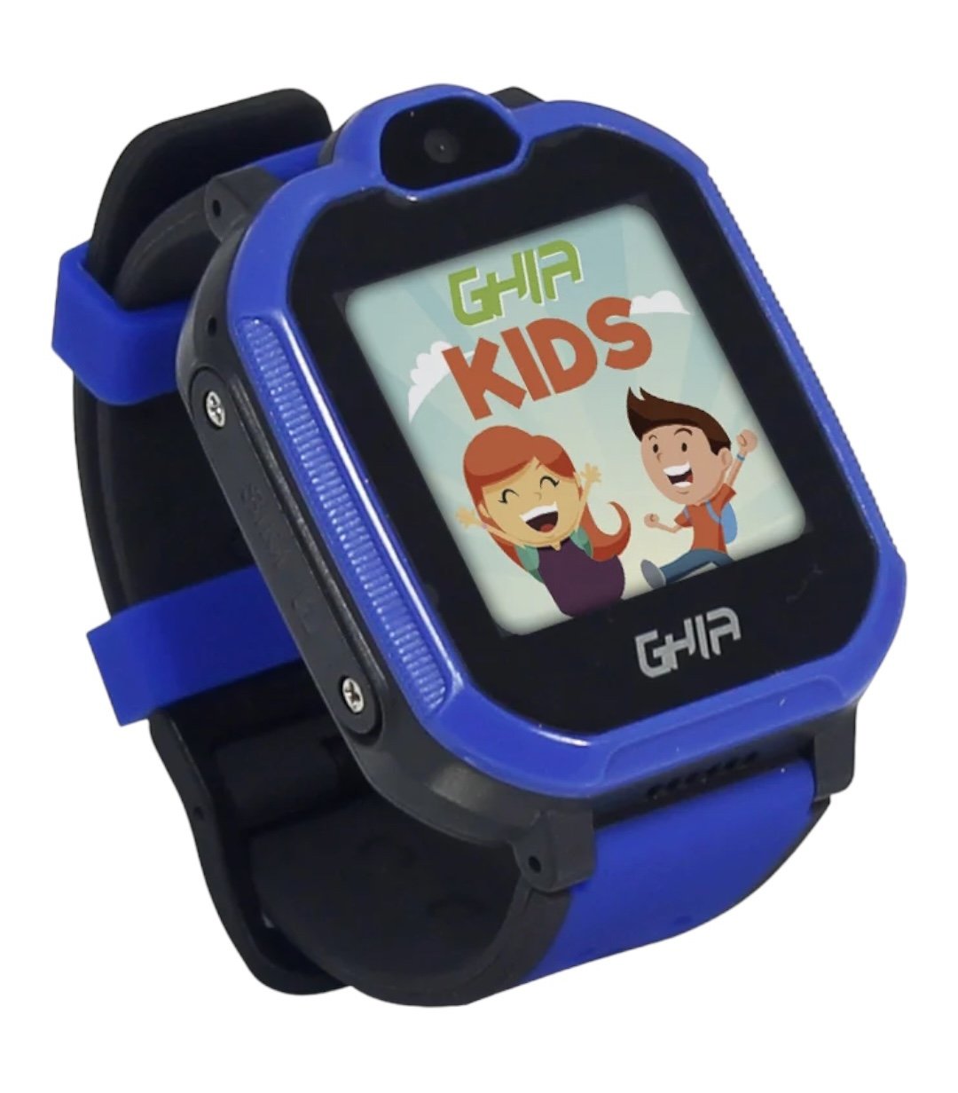 Smart Watch Kids 4g Azul Y Negro, 1.44 Pulgadas Touch Con Linterna Y  Camara, Sim Card