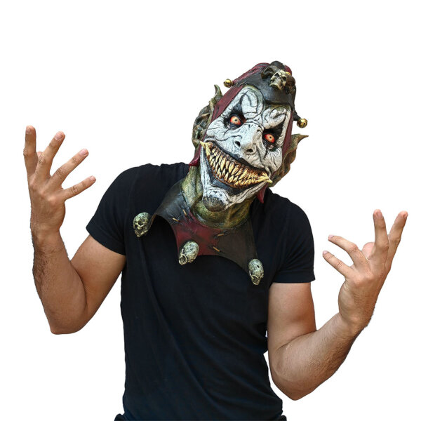 Máscara de Payaso Maléfico Jesterblin Ghoulish Productions Disfraz Halloween