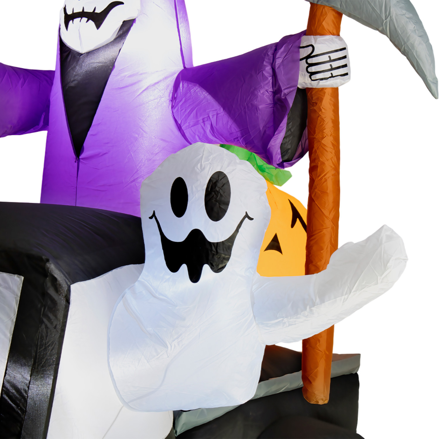 Inflable Halloween Camioneta Terrorifica Led 200 Cm