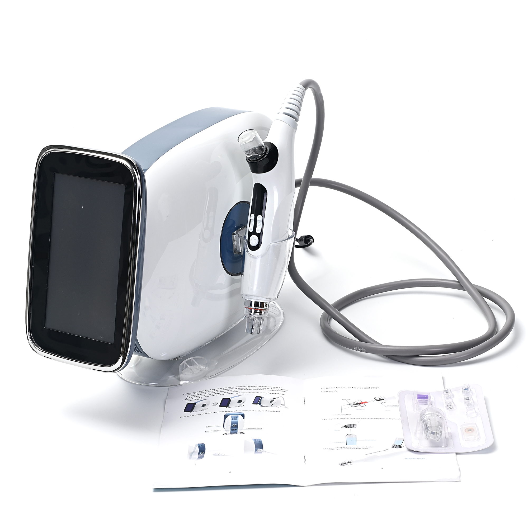 Maquina de Mesoterapia Radiofrecuencia RF EMS Hidrafacial 3 en 1