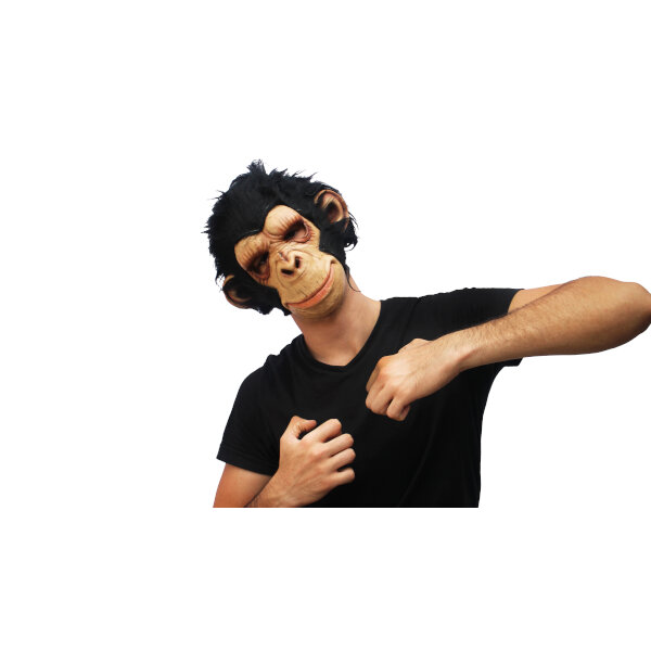 Máscara de Chango Chimp George Ghoulish Productions Disfraz de Chango