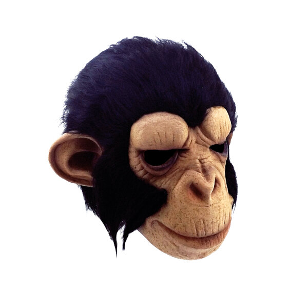 Máscara de Chango Chimp George Ghoulish Productions Disfraz de Chango
