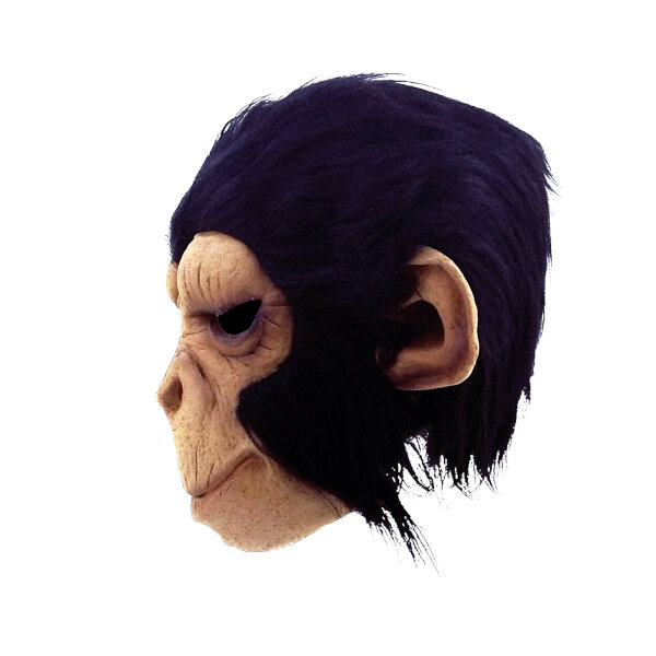 Máscara de Chango Chimp George Ghoulish Productions Disfraz de Chango
