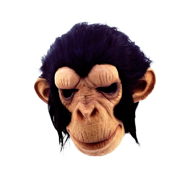 Máscara de Chango Chimp George Ghoulish Productions Disfraz de Chango