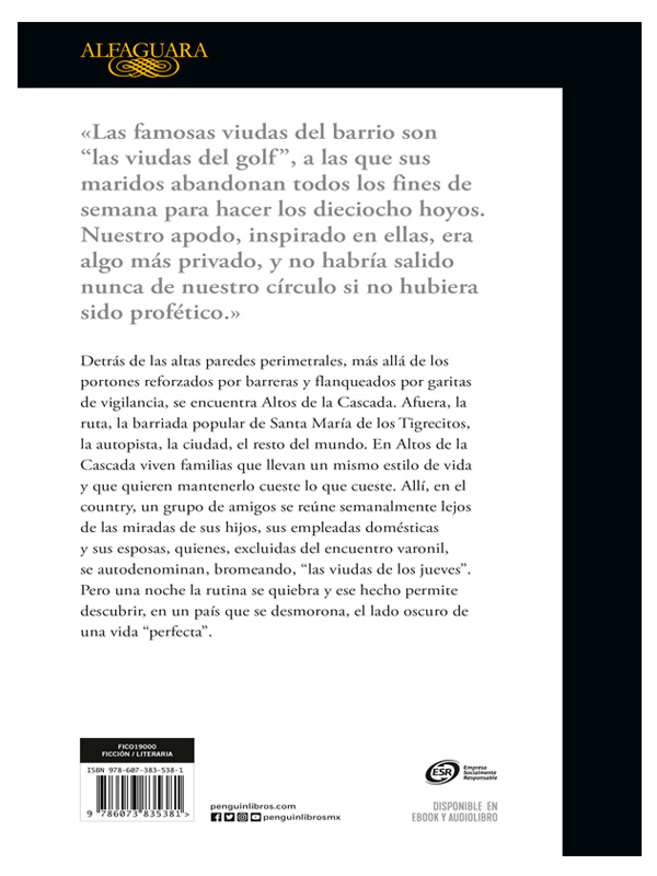 Libro Las viudas de los jueves Autor Claudia Piñeiro