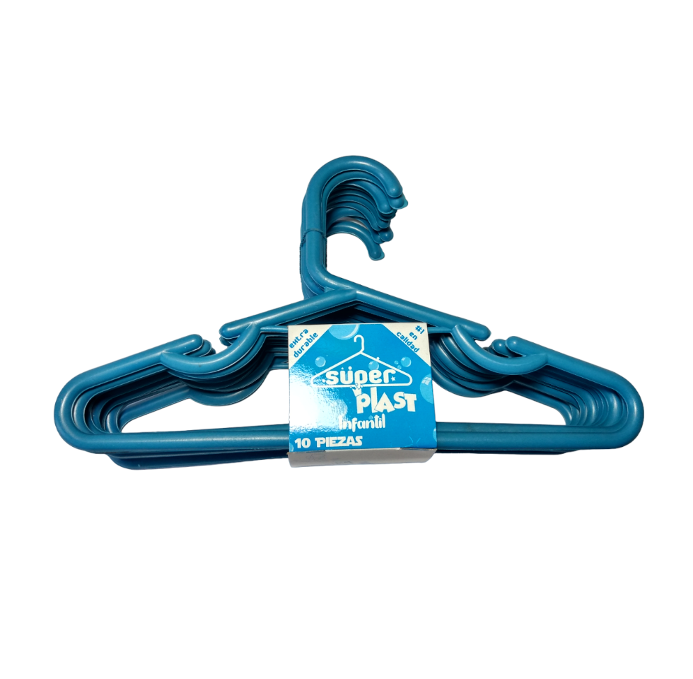 Paquete de 50 Ganchos Para Ropa Infantil Bebe Niño Niña