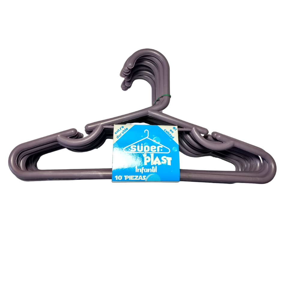 Paquete de 100 Ganchos Para Ropa Infantil Bebe Niño Niña