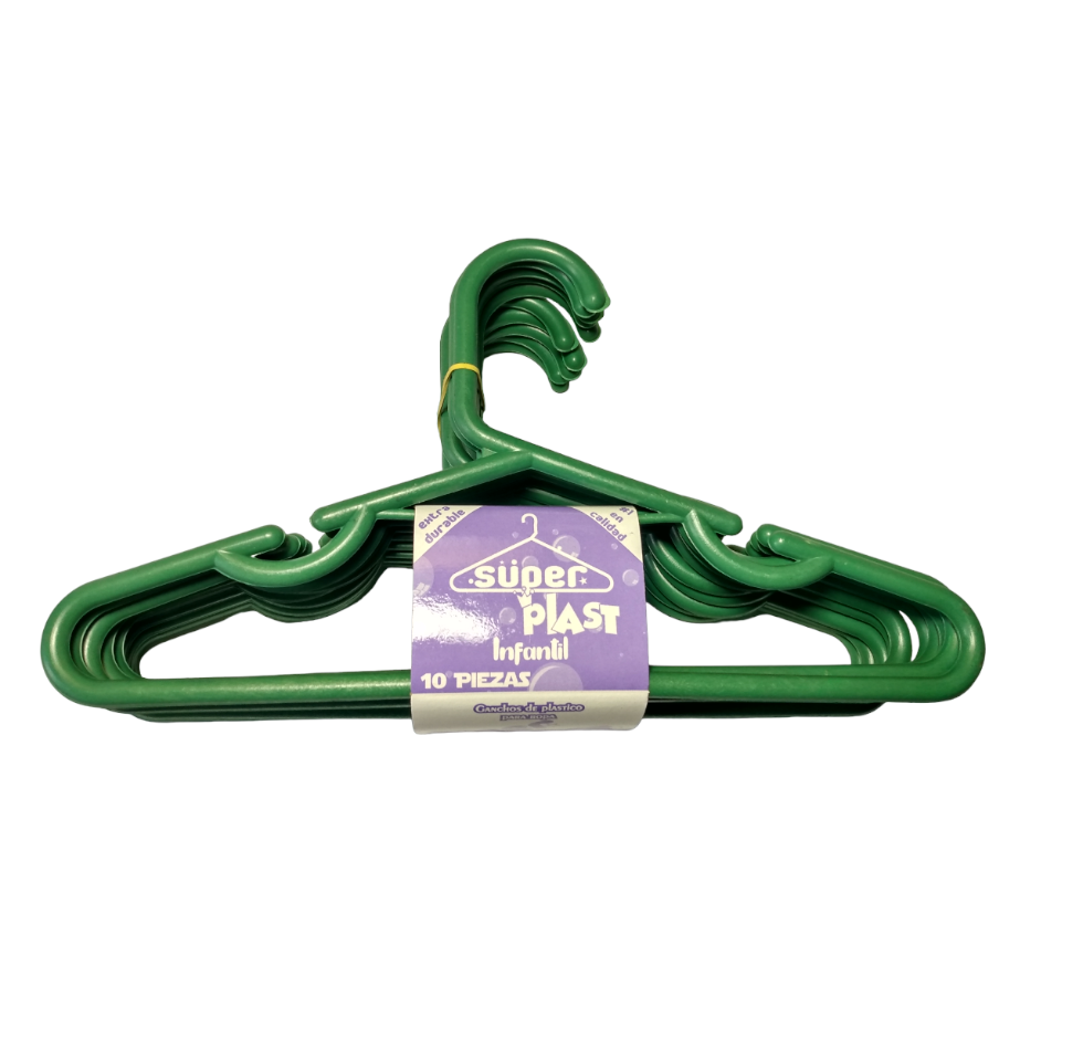 Paquete de 100 Ganchos Para Ropa Infantil Bebe Niño Niña