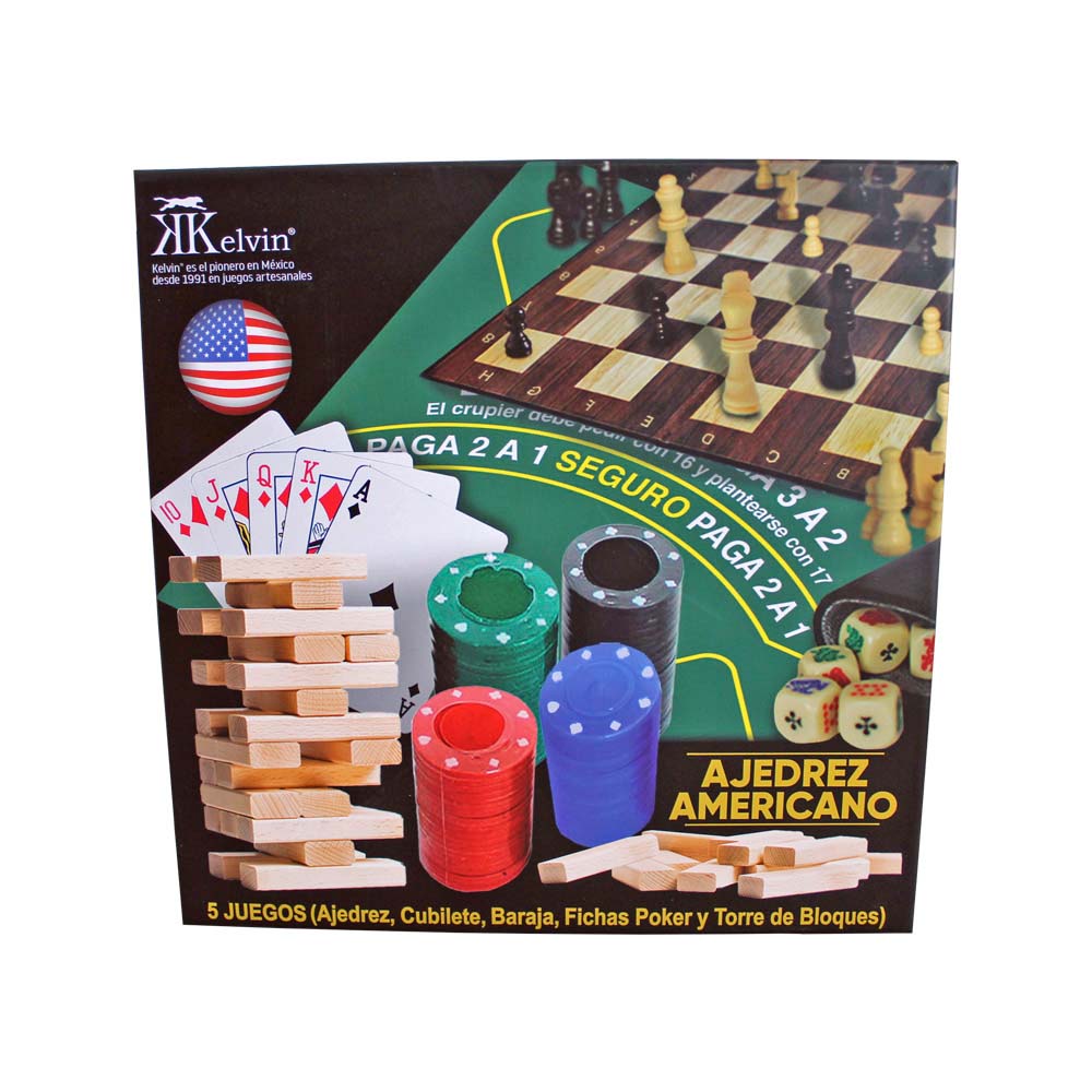 AJEDREZ INTERNACIONAL AMERICANO KELVIN