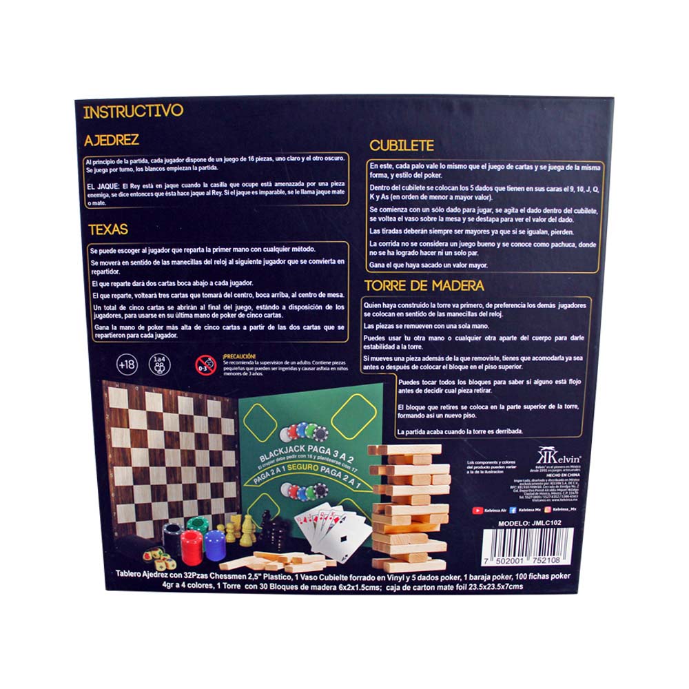 AJEDREZ INTERNACIONAL AMERICANO KELVIN