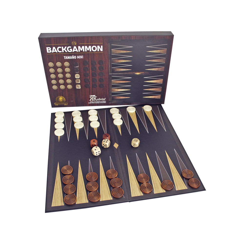 BACKGAMMON CARTON FOIL TD MINI KELVIN