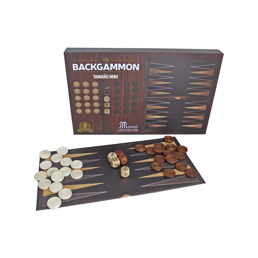 BACKGAMMON CARTON FOIL TD MINI KELVIN