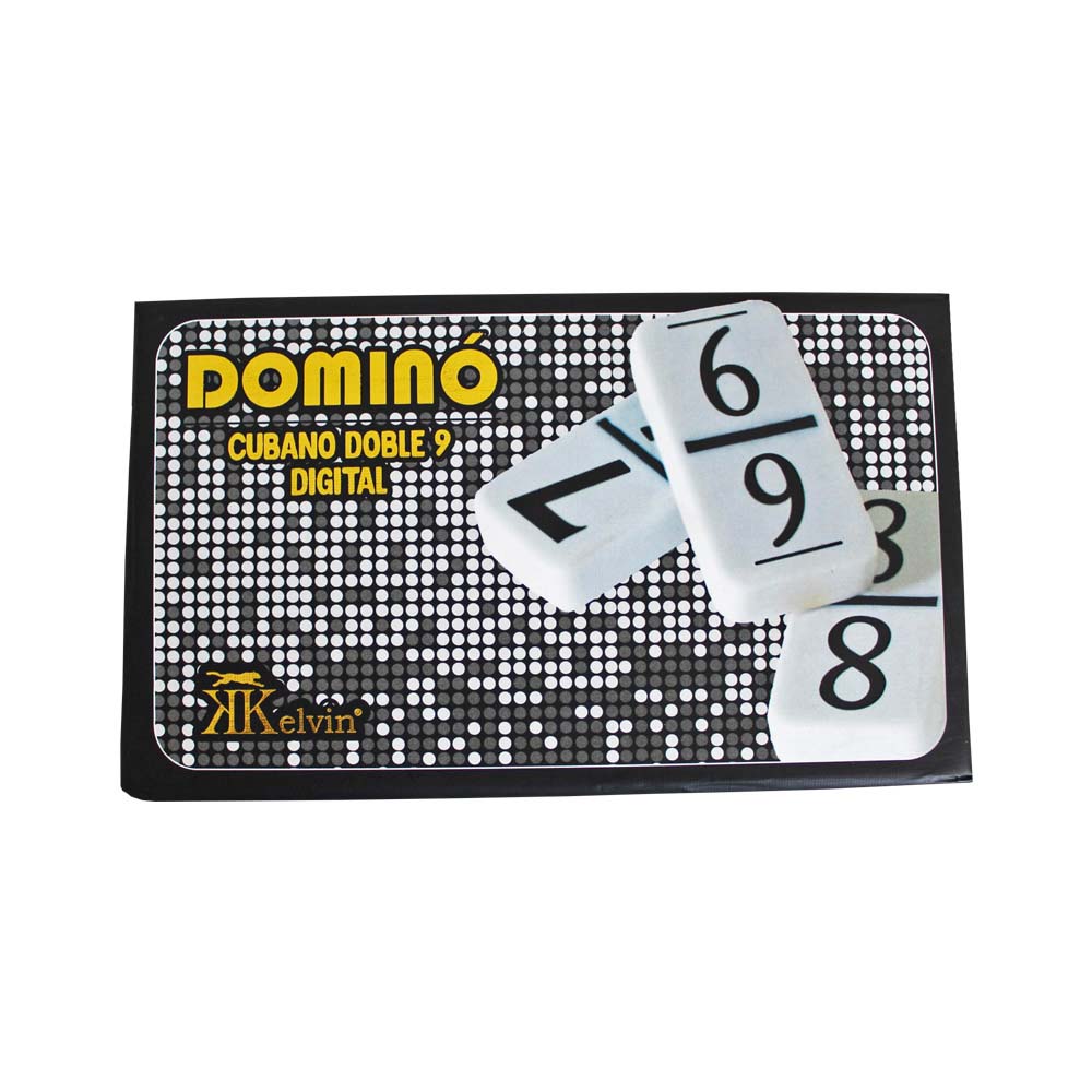 DOMINÓ DOBLE 9 CARTON DIGITAL MINI KELVIN