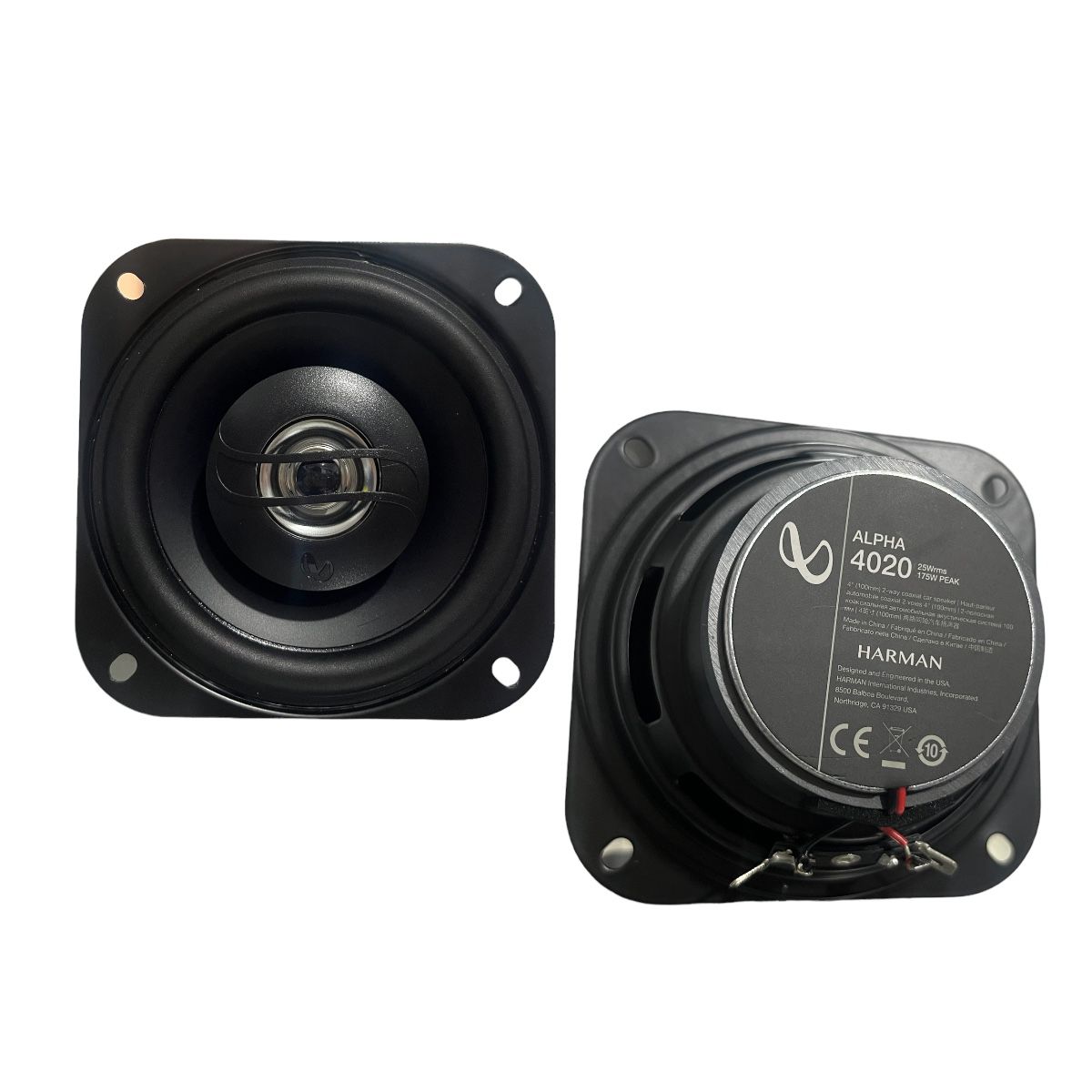 Bocinas Infinity Alpha 4020 4 Pulgadas 175w 