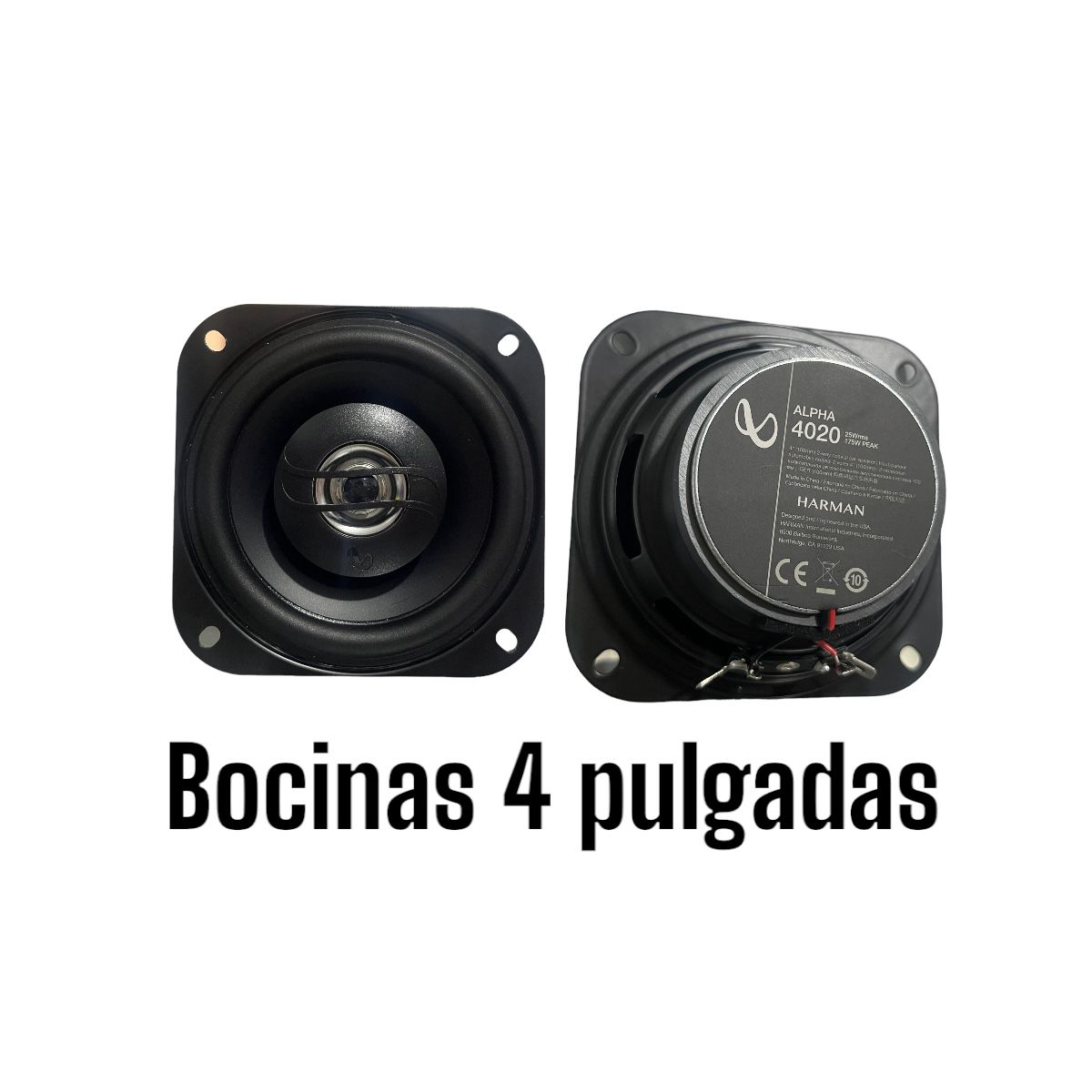 Bocinas Infinity Alpha 4020 4 Pulgadas 175w 
