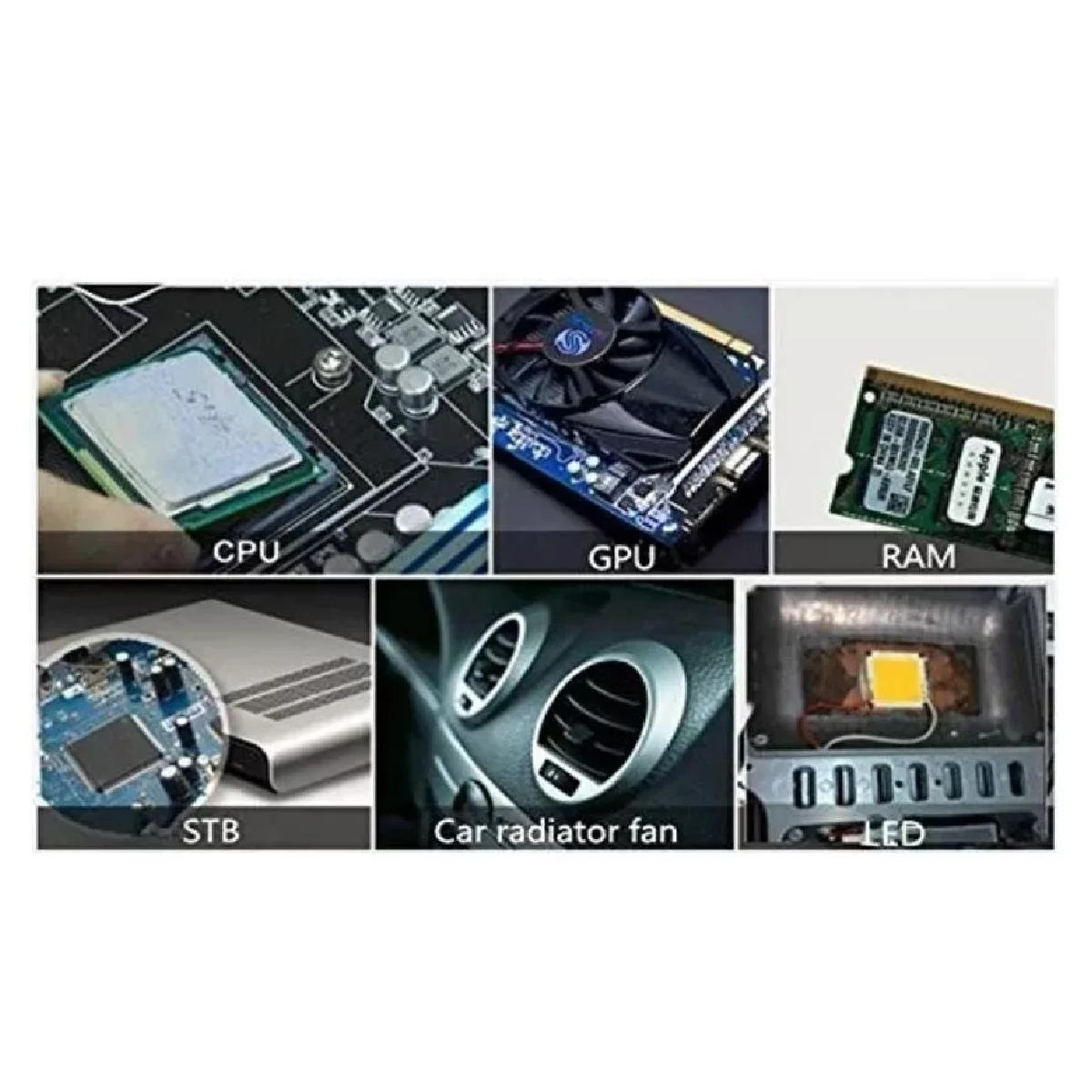 Pasta Térmica Gris 30gr Hy510 Alta Calidad 