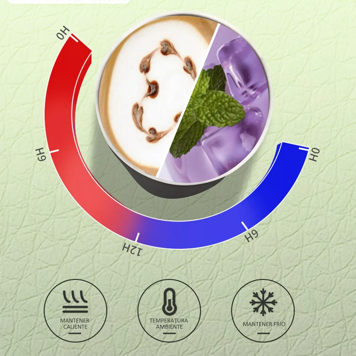 Vaso 20oz Termo De Acero Inoxidable Frío Calor 600ml Negro