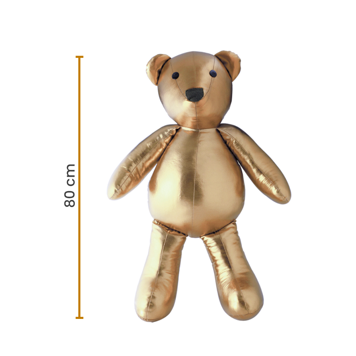 Decoración Navidad Oso de Tela Metalica Tv Ofertas Fredo Adorno Navideño Oso navideño 80 cm