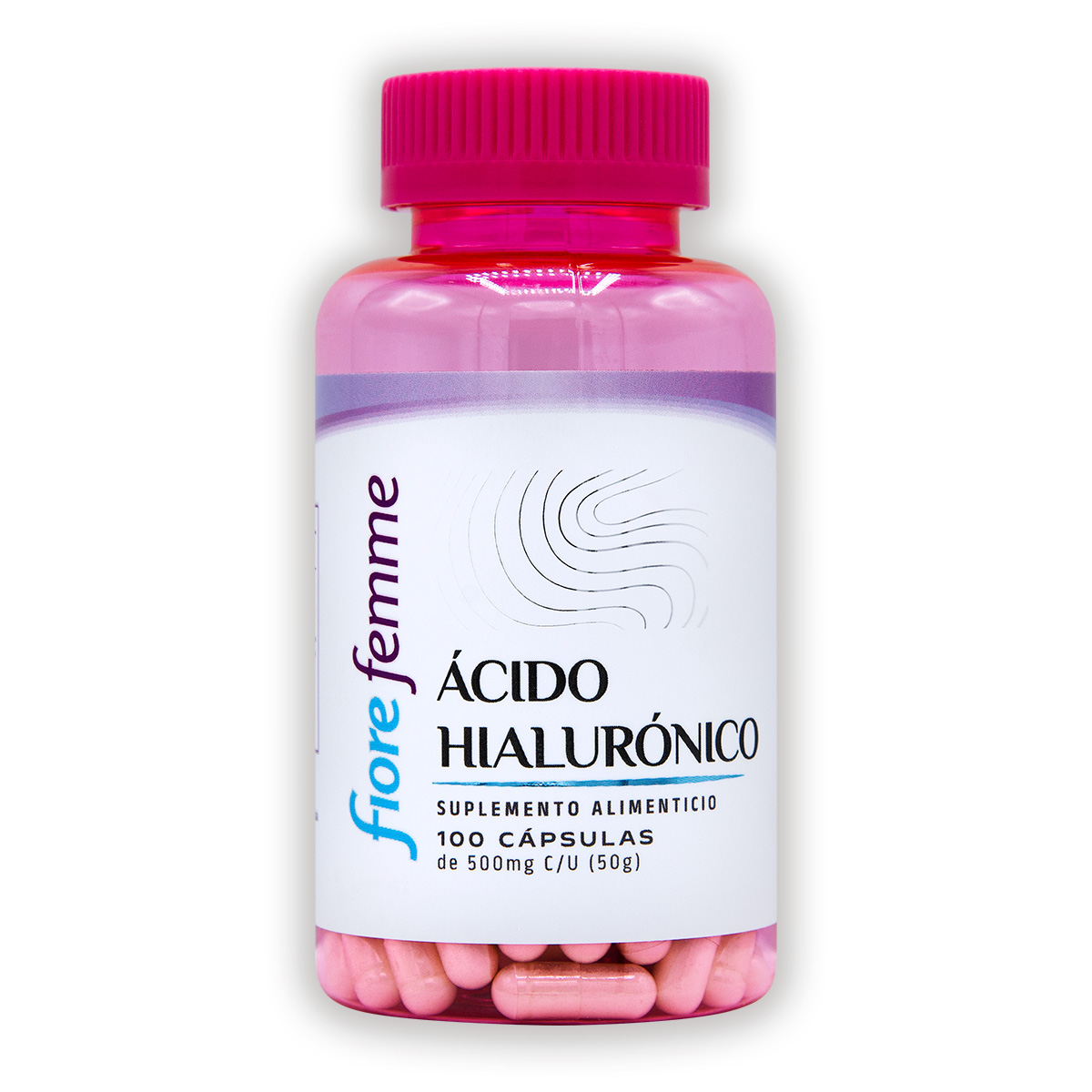 Anahuac Fiore Femme  Ácido Hialurónico  100 Cápsulas  Suplemento alimenticio 