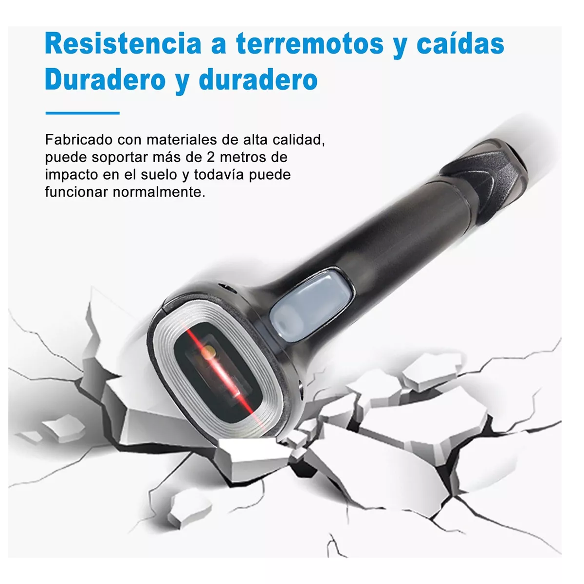 Lector De Código De Barras 1d/2d Lector Qr Inalámbrico