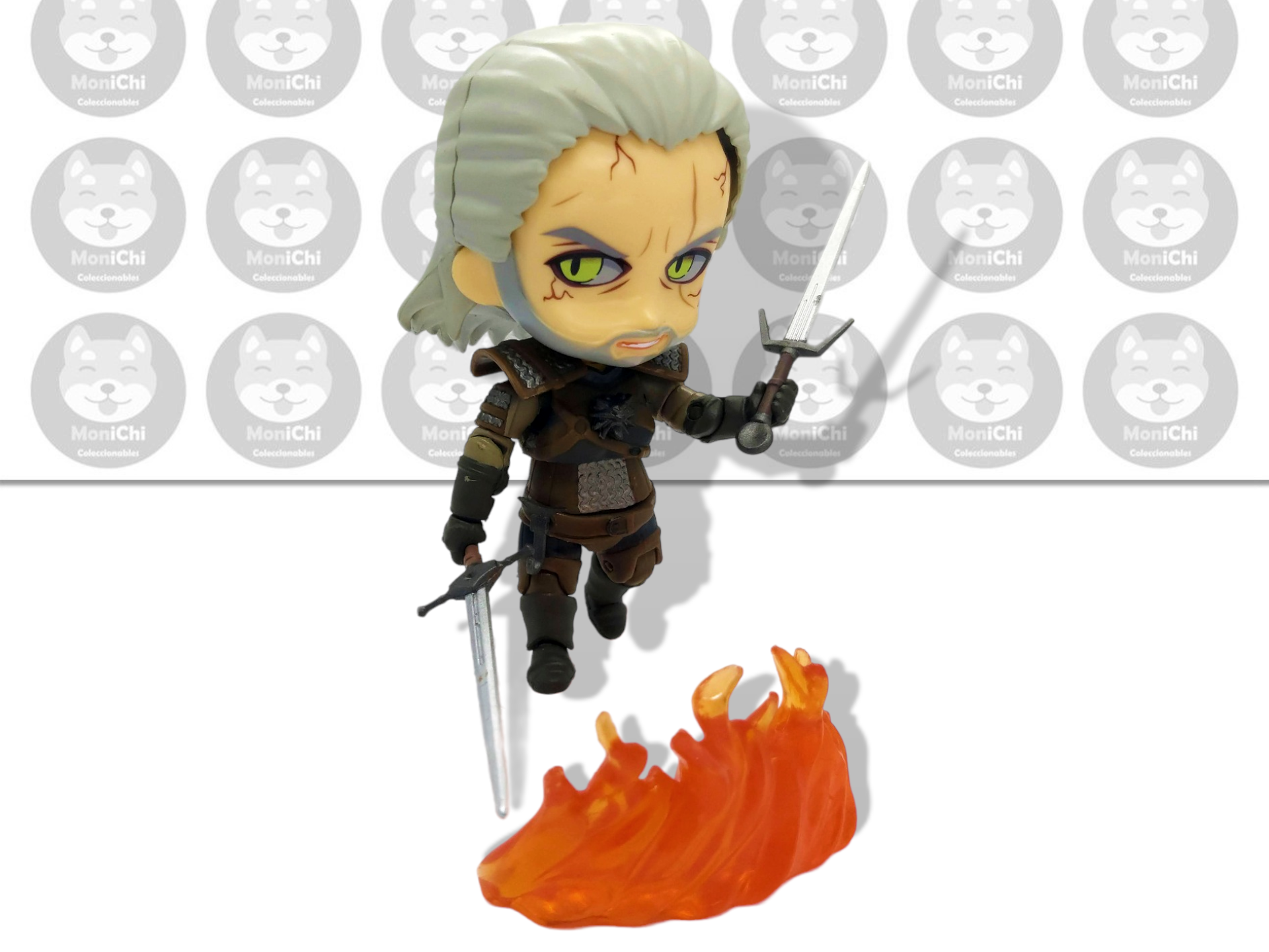 Geralt De Rivia 907 The Witcher Nendoroid Figma Figura Juego