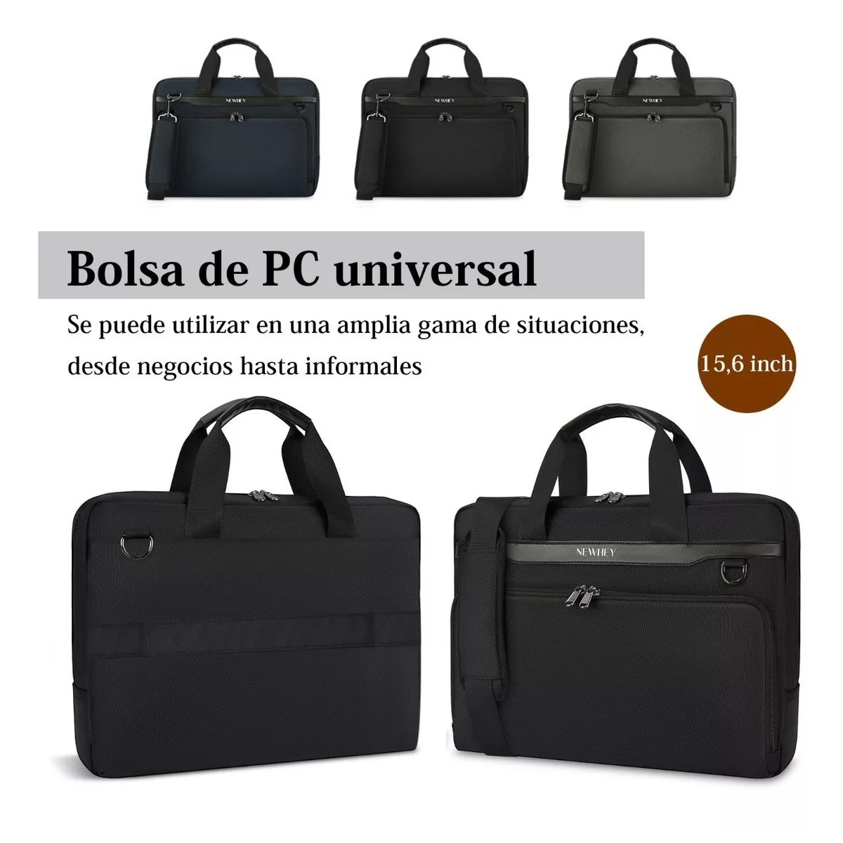 Funda Maletín Para Laptop 15-15.6 Impermeable Multicapas