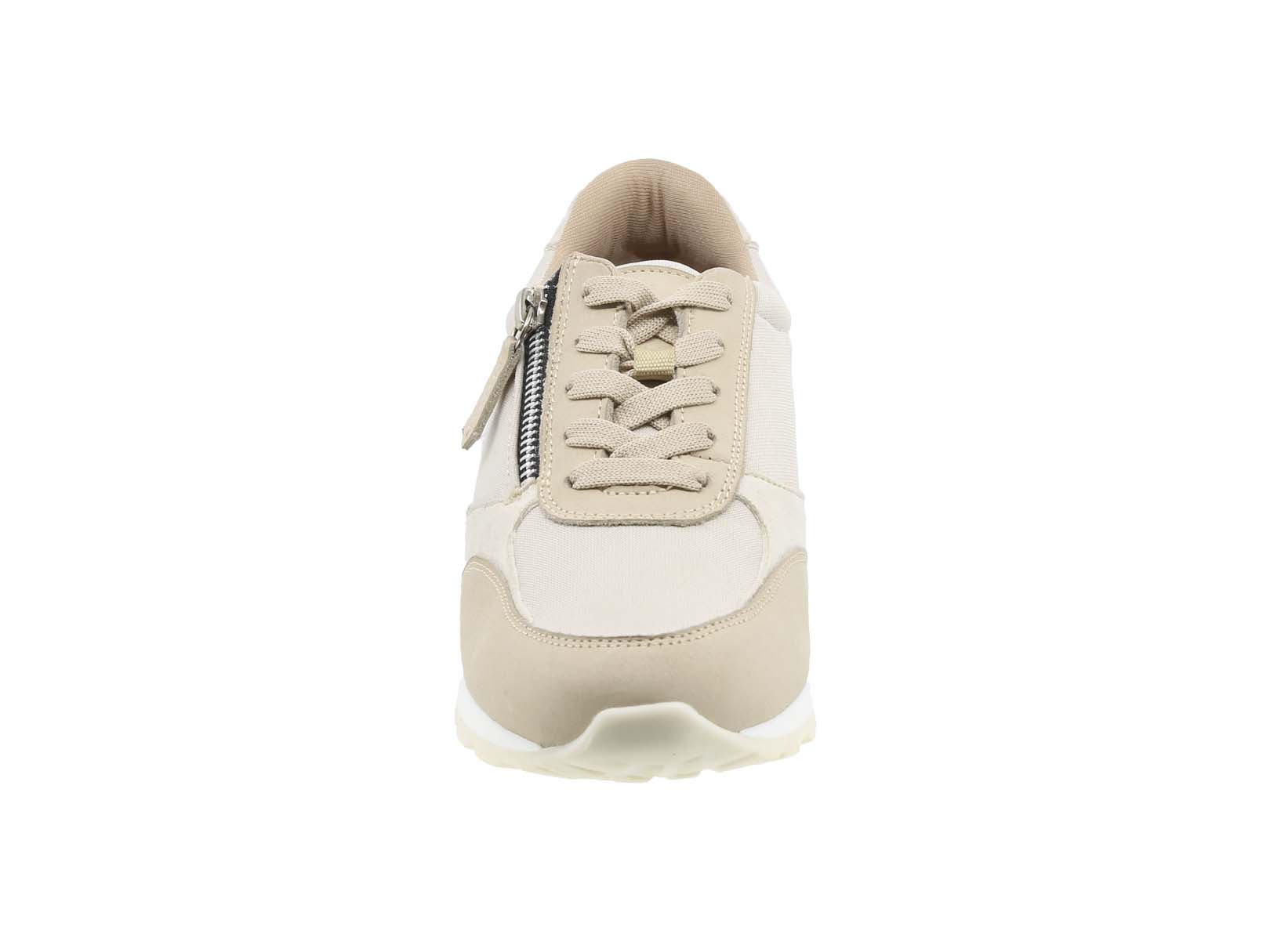 Sneaker Casual Triples Flow Morgana 37070 de Piel Beige
