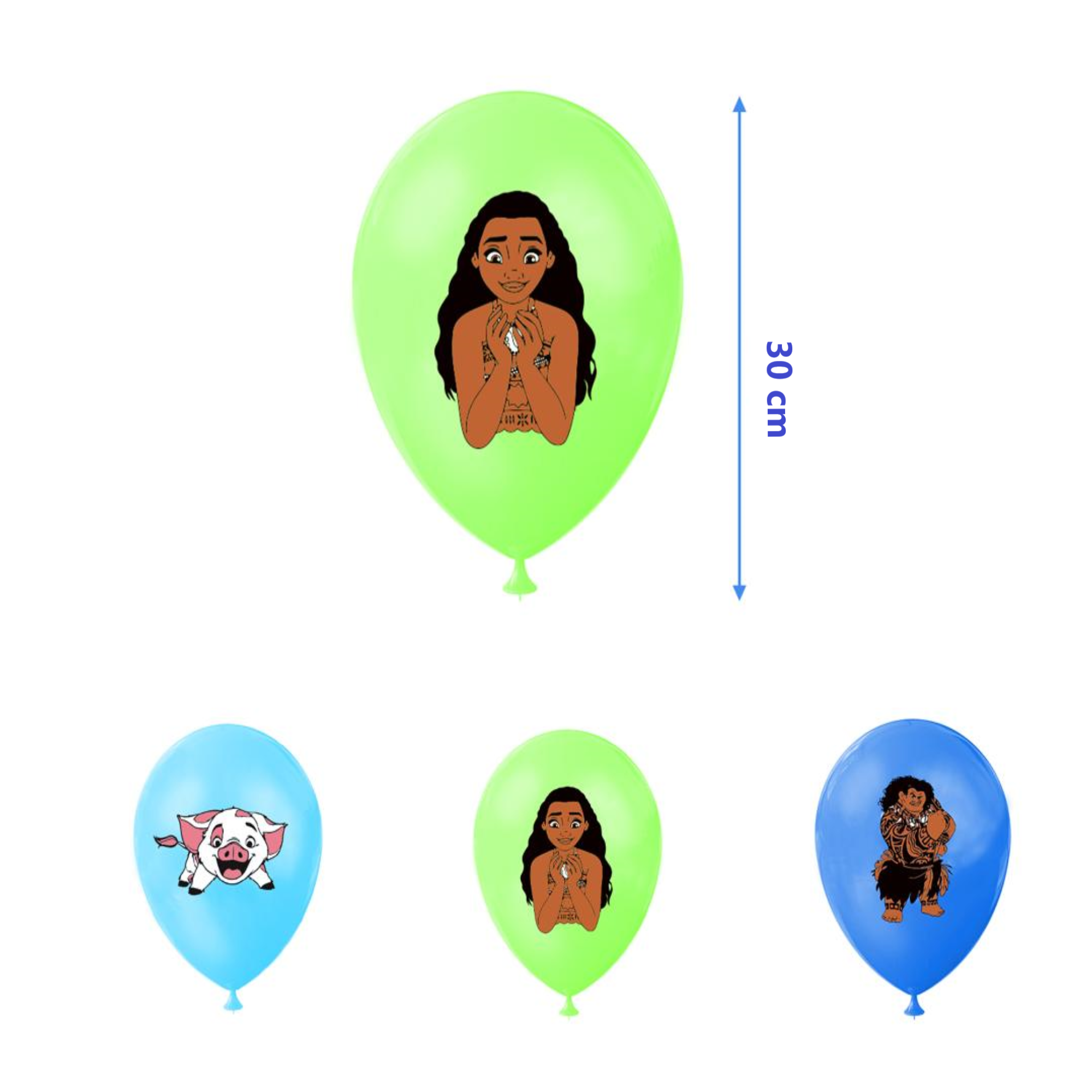 Globos De Cumpleaños Decoración Kit De Fiesta MOANA