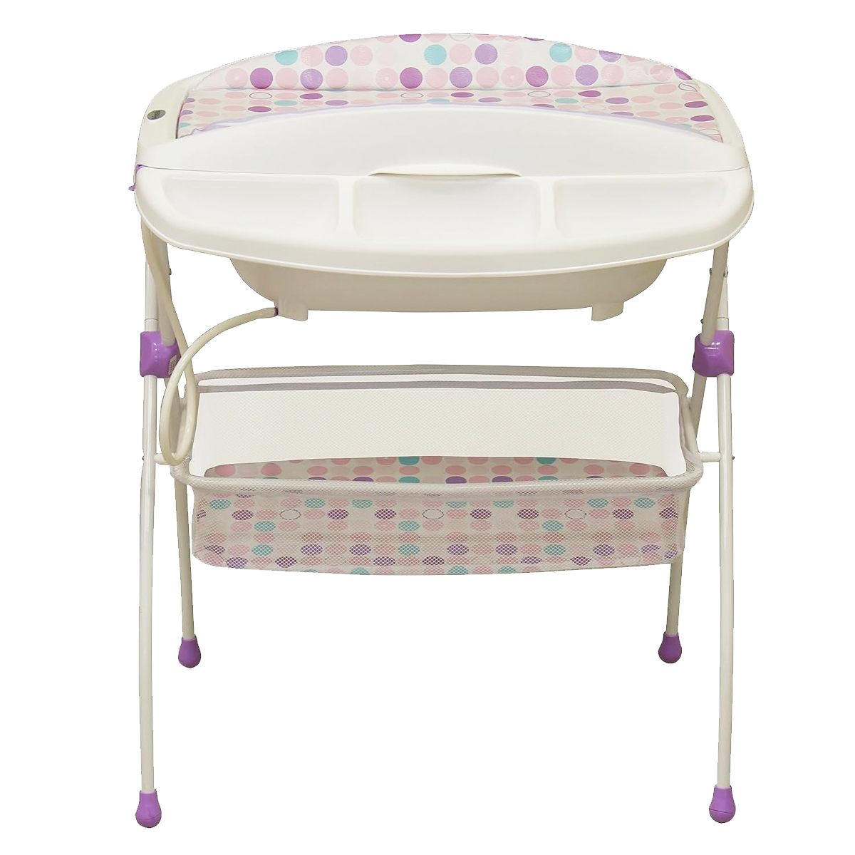 Bañera Onda Circulos Rosas Pastel Prinsel.