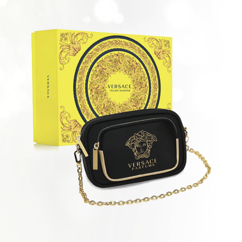 Set Versace Yellow Diamond 4 Piezas para Mujer 
