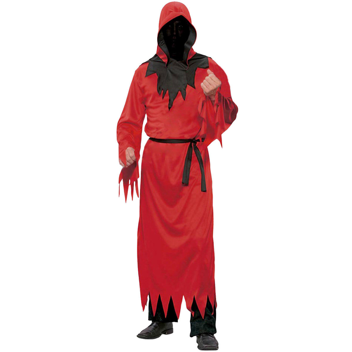 Disfraz de Halloween fantasma rojo de tela fiesta disfraces día de muertos unitalla adulto