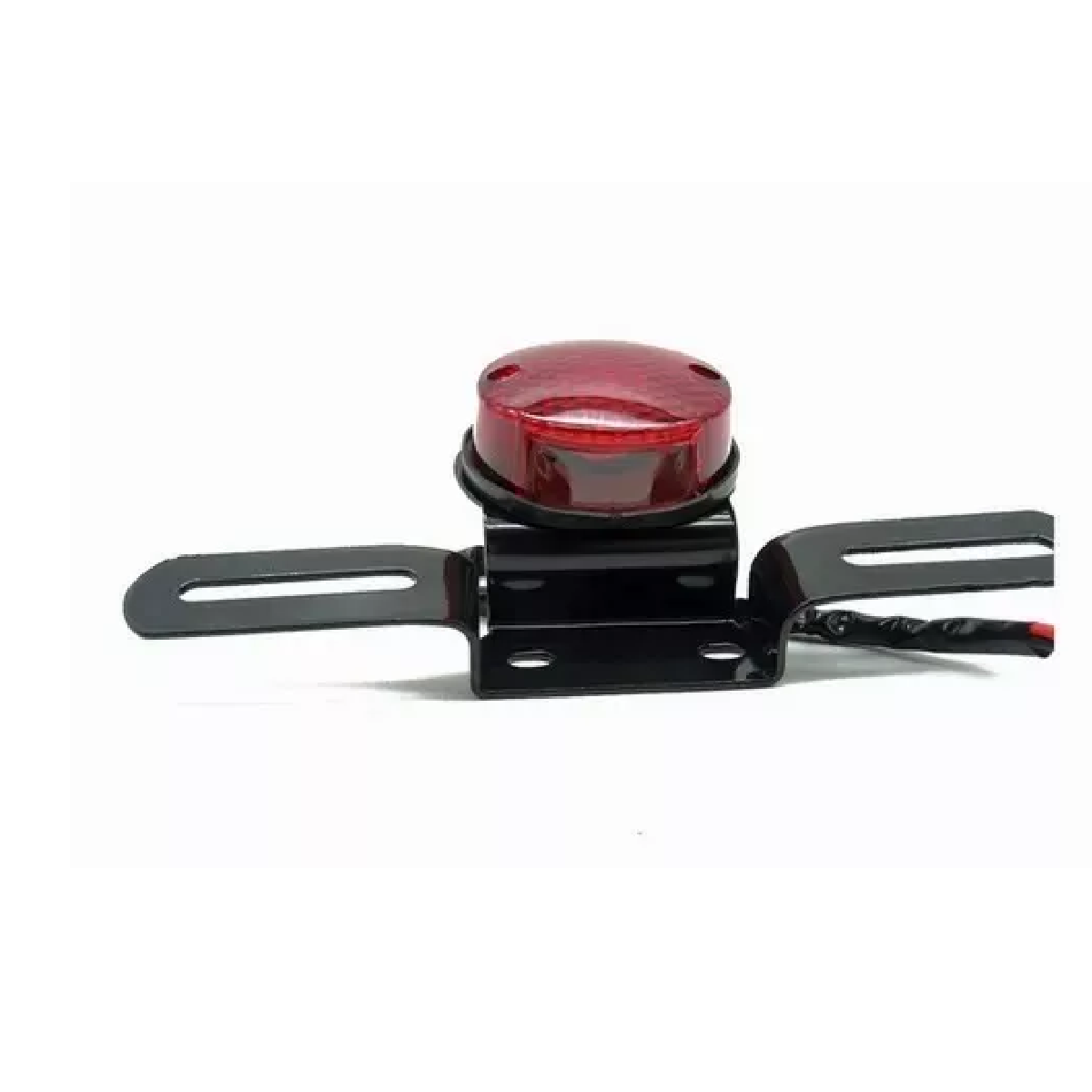 Stop Porta Placa Luz De Freno Moto Racer Universal Led