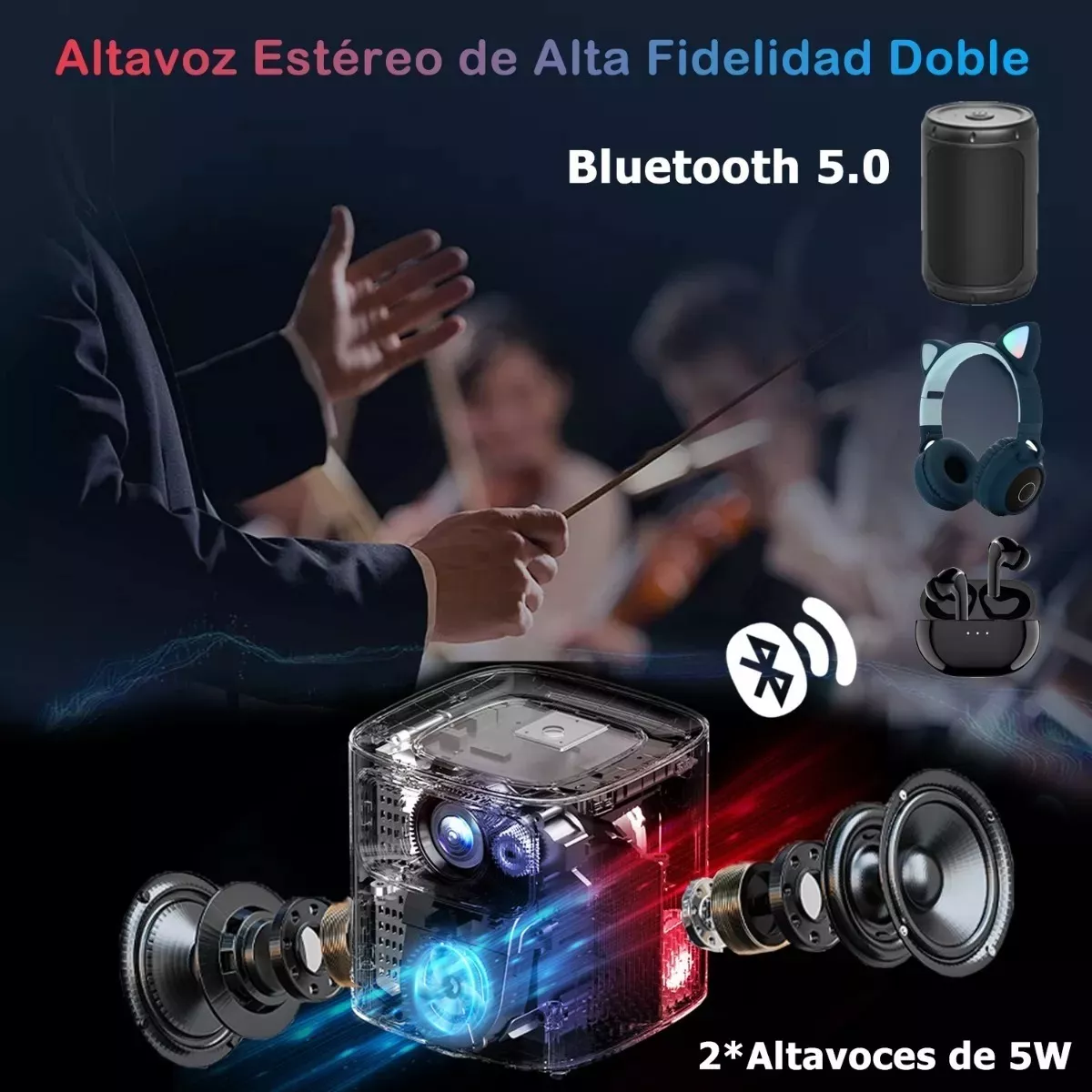 Proyector Portátil Profesional Android Wifi Bluetooth 4k