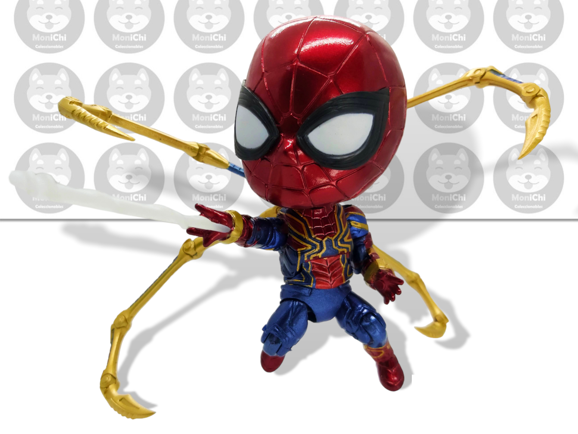 Iron Spider Man 1037 Spiderman Nendoroid Figura Avengers
