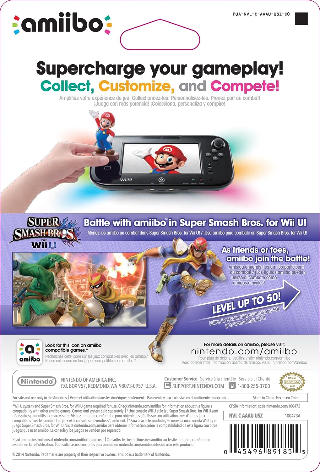 Amiibo capitan falcon (Smash)