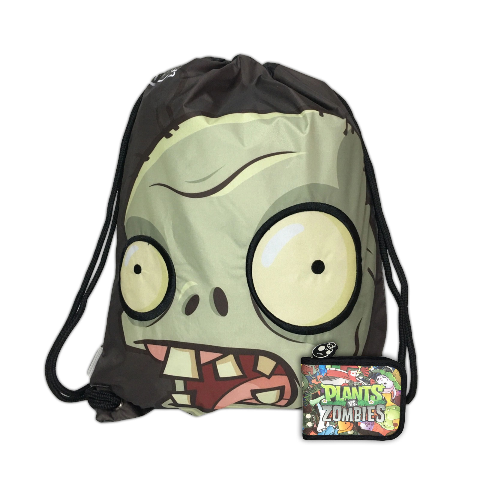 Kit Cartera y Morral Plantas Vs Zombies