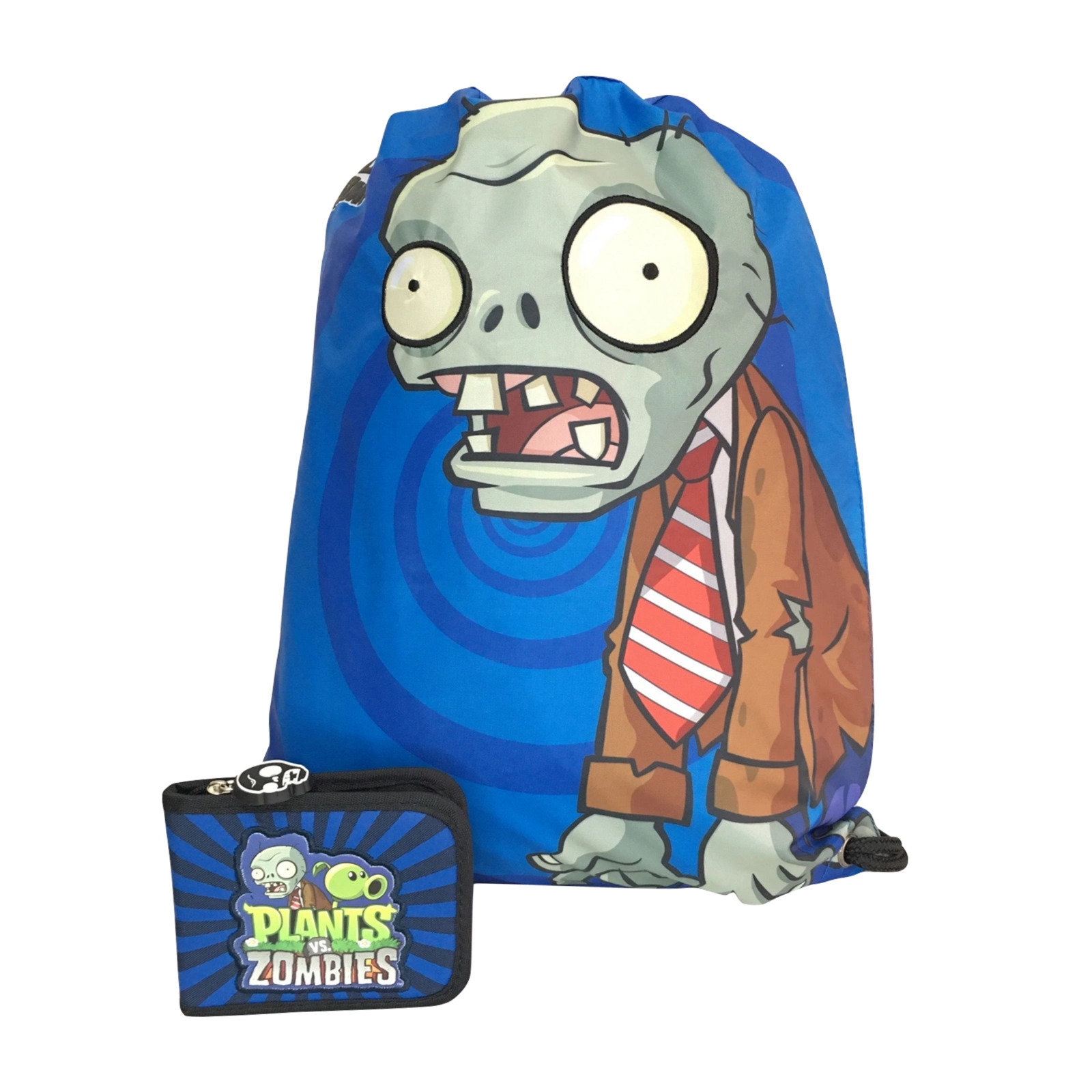 Kit Cartera y Morral Plantas Vs Zombies