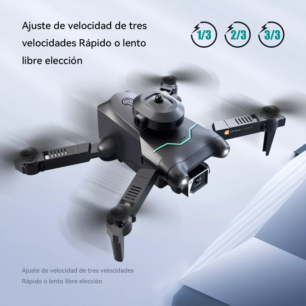 Mini Dron Control Remoto S96 Cámara Doble 4k Hd 3 Baterías