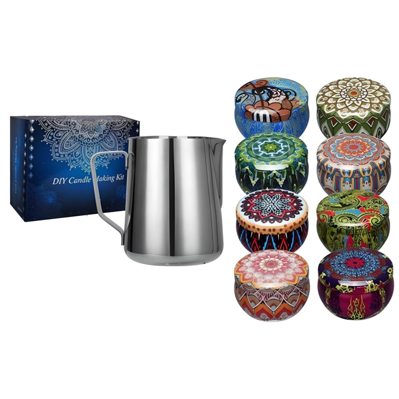 Kit Fabricación Velas Aromáticas De Bricolaje Diy