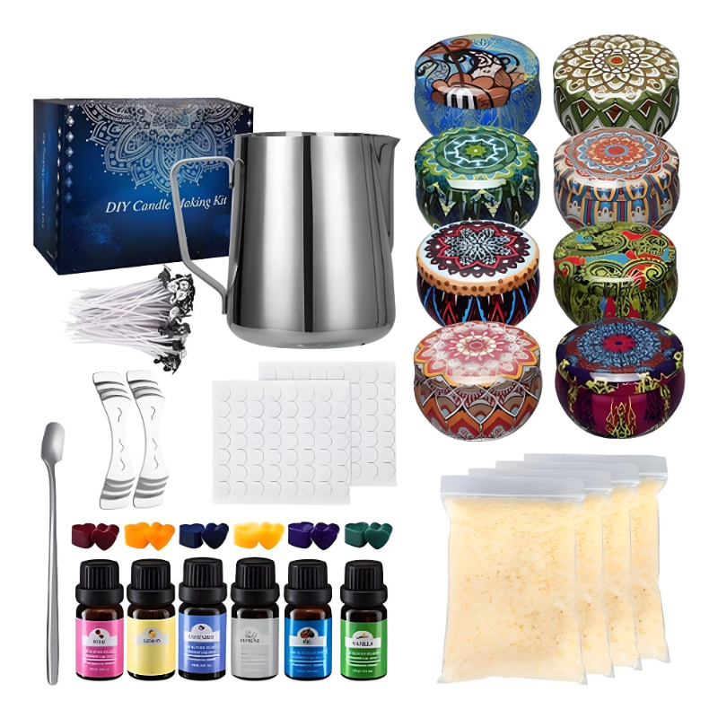 Kit Fabricación Velas Aromáticas De Bricolaje Diy