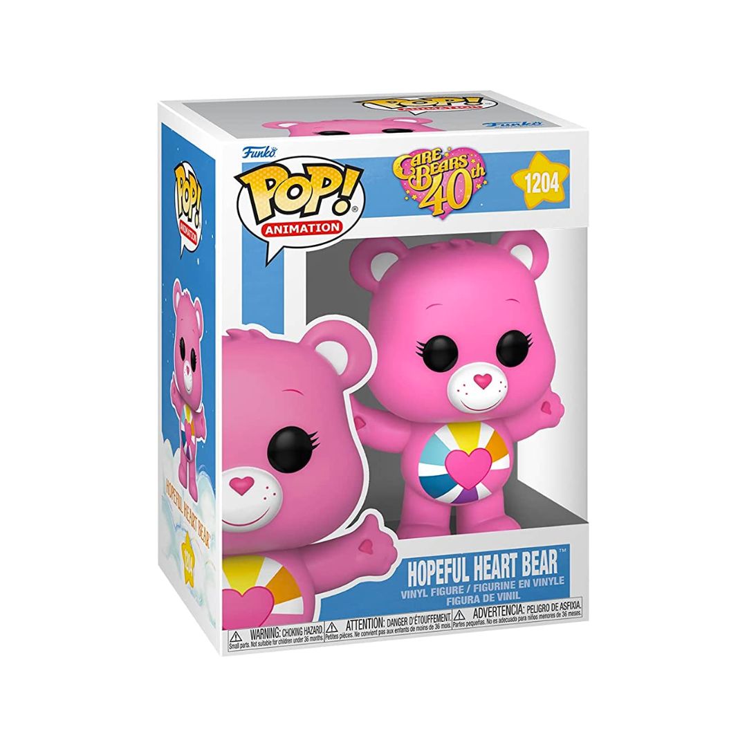 FUNKO POP! HOPEFUL HEART BEAR #1204 - CARE BEARS 40TH