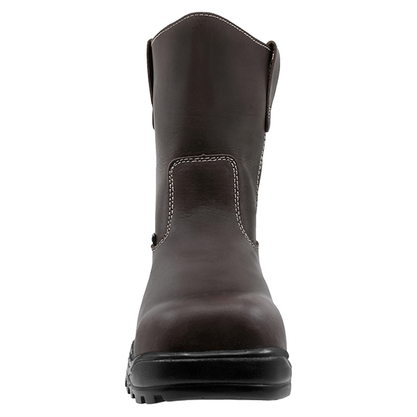 Bota de Seguridad WSM tipo Ropper. Ergonómica con casquillo de Policarbonato. Zapato de Trabajo tipo Petrolera. Es un calzado Industrial muy antiderrapante. Est. Ropper