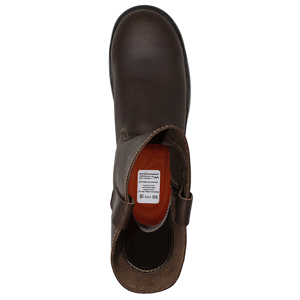 Bota de Seguridad WSM tipo Ropper. Ergonómica con casquillo de Policarbonato. Zapato de Trabajo tipo Petrolera. Es un calzado Industrial muy antiderrapante. Est. Ropper