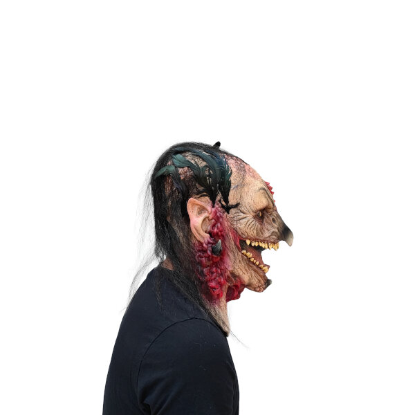 Máscara de Bruja Fea Harwitch Ghoulish Productions Disfraz Halloween