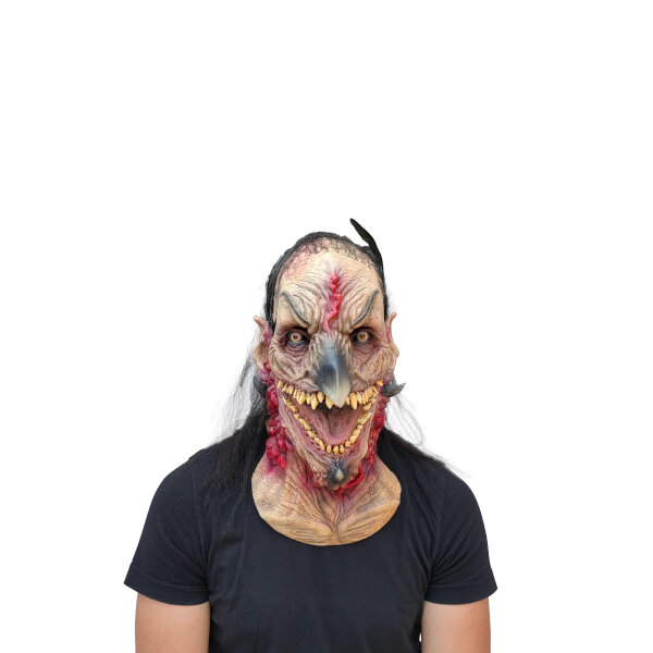 Máscara de Bruja Fea Harwitch Ghoulish Productions Disfraz Halloween