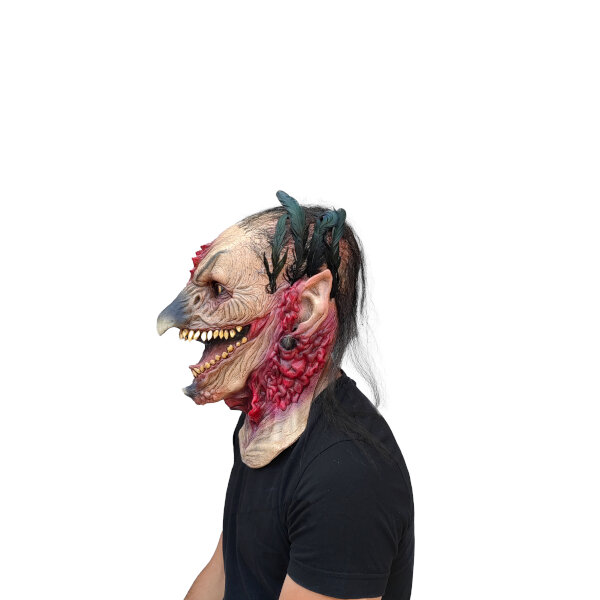 Máscara de Bruja Fea Harwitch Ghoulish Productions Disfraz Halloween