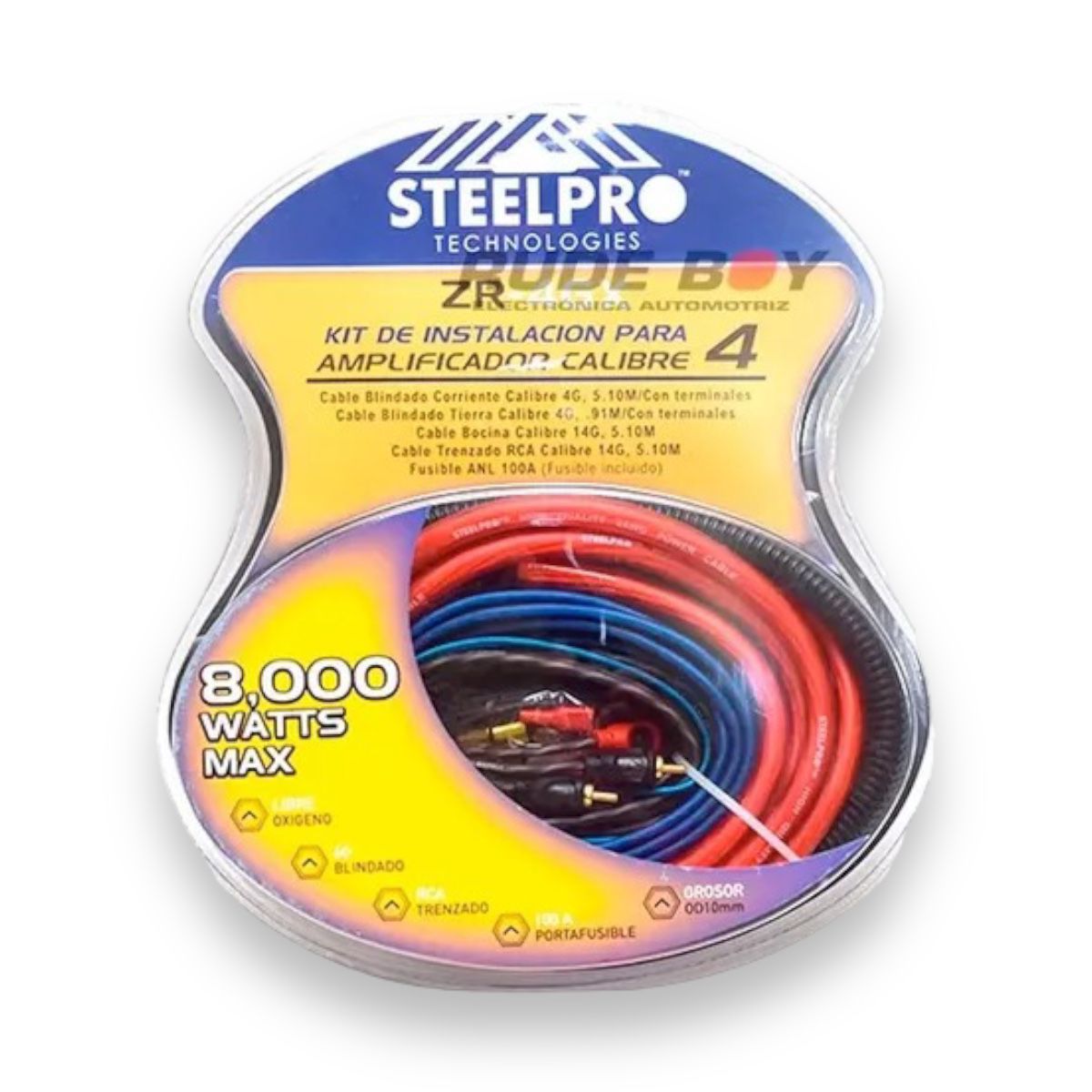 kit para instalacion calibre 4 steelpro