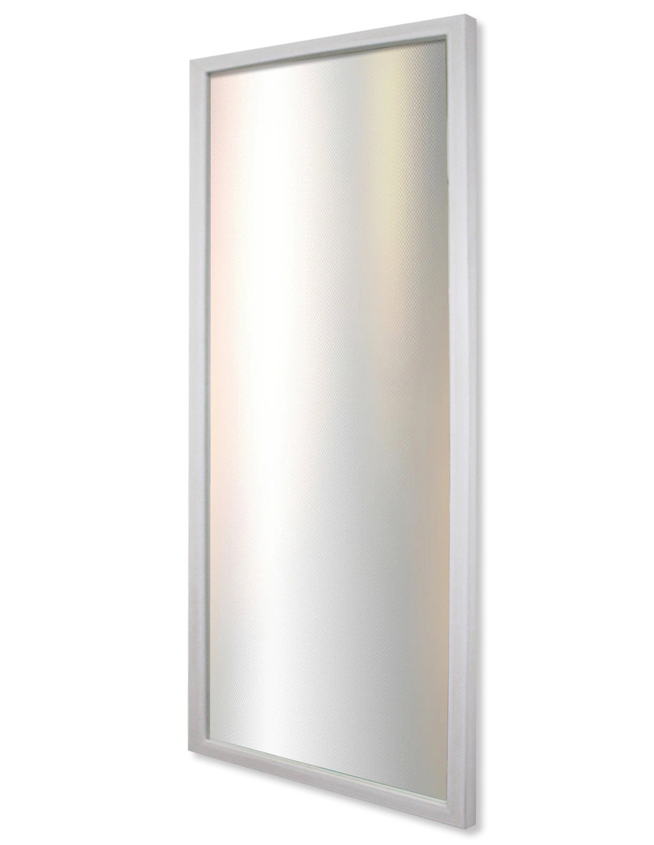 Espejo de Pared cuerpo entero- Modelo MDF8 color blanco de 55x150